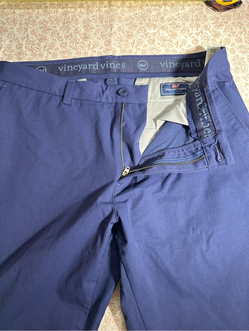 Vineyard Vines Men's Navy Blue Chino Slim fit Pants size 34* 30